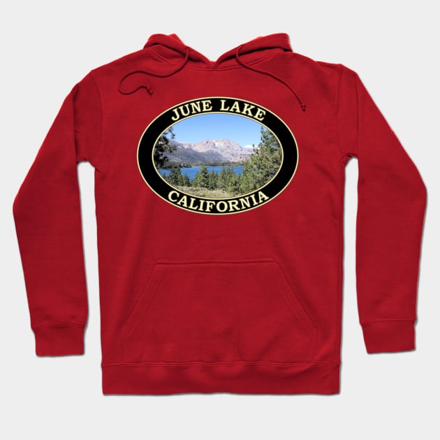 June Lake in June Lake, California Hoodie by GentleSeas